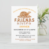 Turkije Vriendschappen geven Diner Uitnodiging (Staand voorkant)