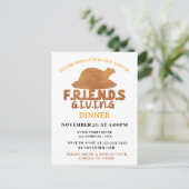 Turkije Vriendschappen geven Diner Uitnodiging (Staand voorkant)