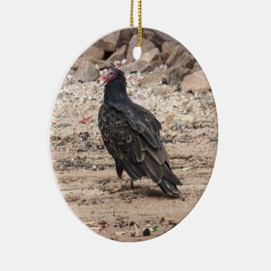 Turkije Vulture Keramisch Ornament (Rechts)