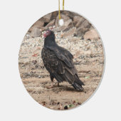 Turkije Vulture Keramisch Ornament (Links)