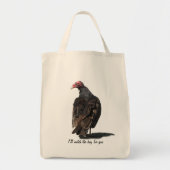 TURKIJE VULTURE TOTE BAG (Voorkant)