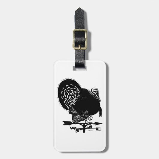 Turkije Weathervane Bagagelabel (Voorkant verticaal)