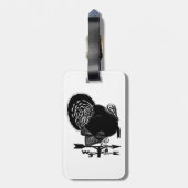 Turkije Weathervane Bagagelabel (Achterkant verticaal)