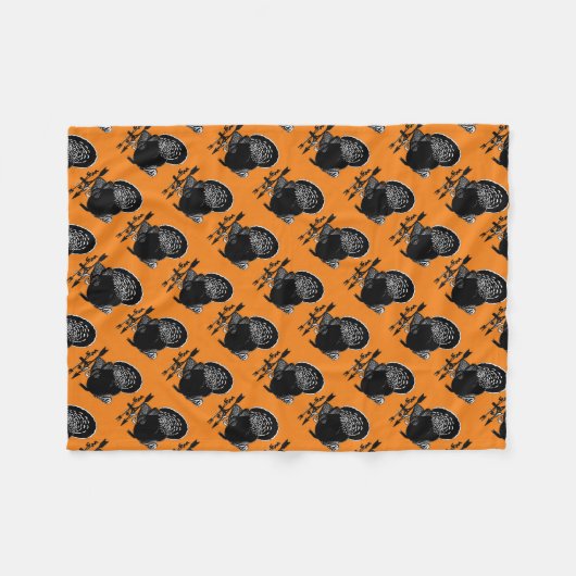 Turkije Weathervane Fleece Deken (Voorkant (Horizontaal))