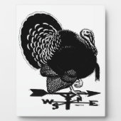 Turkije Weathervane Fotoplaat (Voorkant)