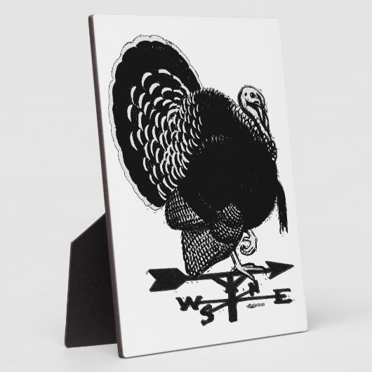 Turkije Weathervane Fotoplaat (Zijkant)