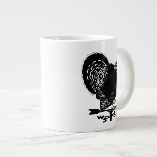 Turkije Weathervane Grote Koffiekop (Voorkant rechts)