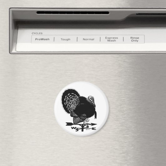 Turkije Weathervane Magneet (Insitu (Vaatwasser))