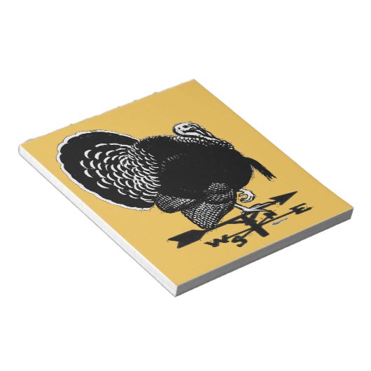 Turkije Weathervane Notitieblok (Schuin)