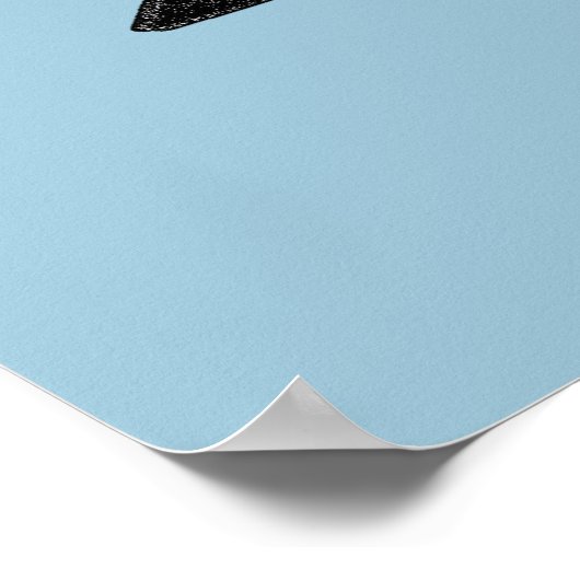 Turkije Weathervane Poster (Hoek)