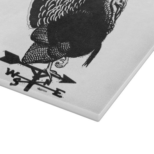 Turkije Weathervane Snijplank (Hoek)