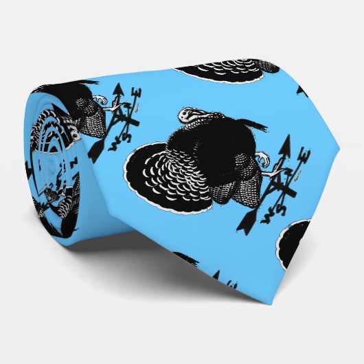 Turkije Weathervane Stropdas (Opgerold)