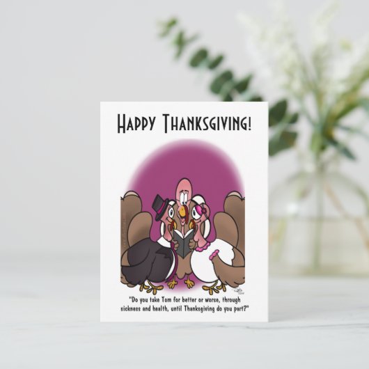 Turkije Wedding Briefkaart (Staand voorkant)