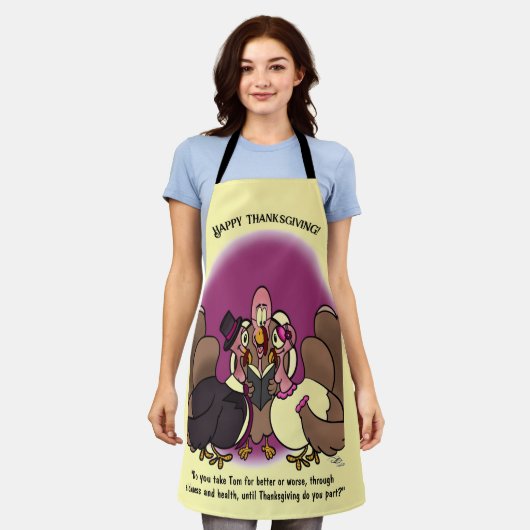 Turkije Wedding Schort (Gedragen)