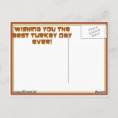 TURKIJE WEER? pelgrimskat Briefkaart (Achterkant)