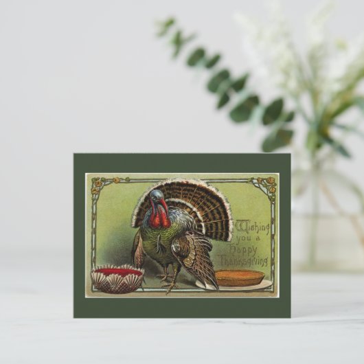  Turkije wenst Feestdagenkaart (Staand voorkant)