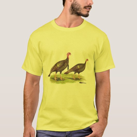 Turkije: Wild Bronze T-shirt (Voorkant)