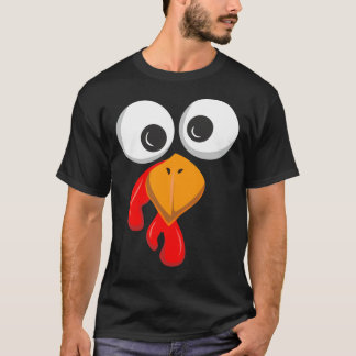 Turkije wordt gek op schimmelige Thanksgiving dag T-shirt