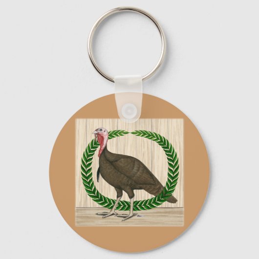 Turkije Wreath Sleutelhanger (Voorkant)