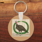 Turkije Wreath Sleutelhanger (Voorkant)
