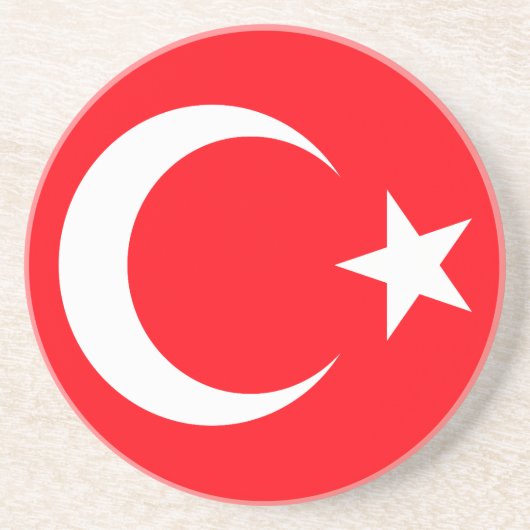 Turkije Zandsteen Onderzetter (Voorkant)