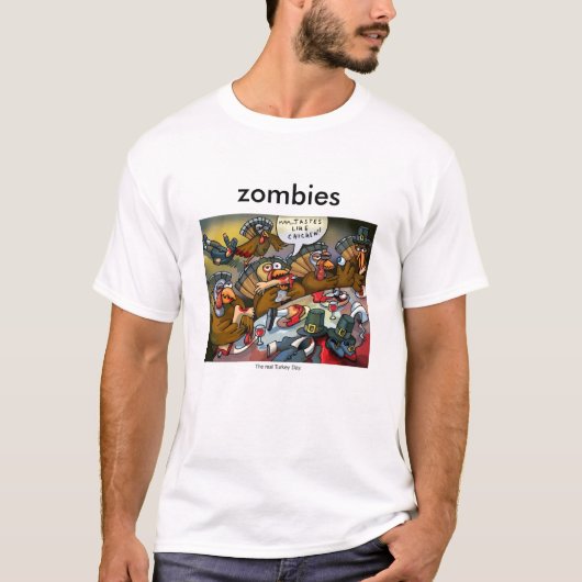 turkije zombies t-shirt (Voorkant)