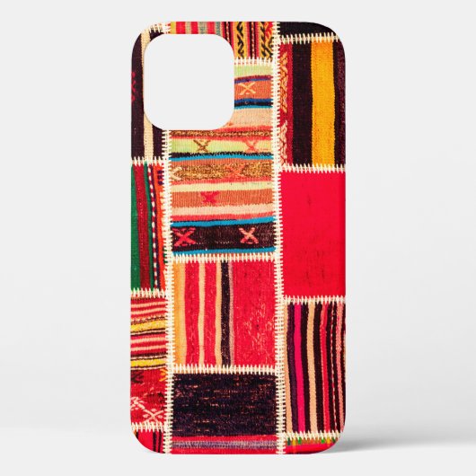 Turkish carpet patchwork handmade. Patchwork patte Case-Mate iPhone Case (Achterkant)