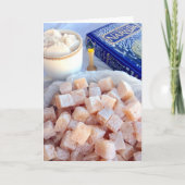 Turkish Delight Wenskaart Feestdagen Kaart (Voorkant)