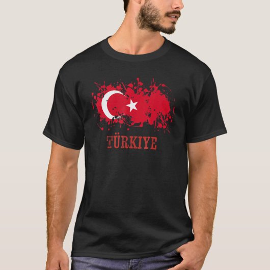 Turkish enthusiasts for Türkiye and Turkey T-shirt (Voorkant)
