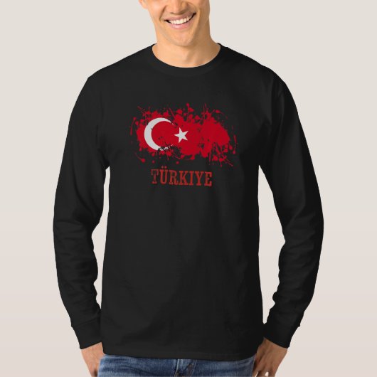 Turkish enthusiasts for Türkiye and Turkey T-shirt (Voorkant)