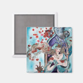 TURKISH FAIRY TAIL MAGNEET (Voorkant / Achterkant)