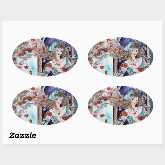 TURKISH FAIRY TAIL OVALE STICKER (Vel)