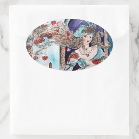 TURKISH FAIRY TAIL OVALE STICKER (Tas)