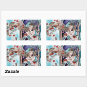 TURKISH FAIRY TAIL RECHTHOEKIGE STICKER (Vel)