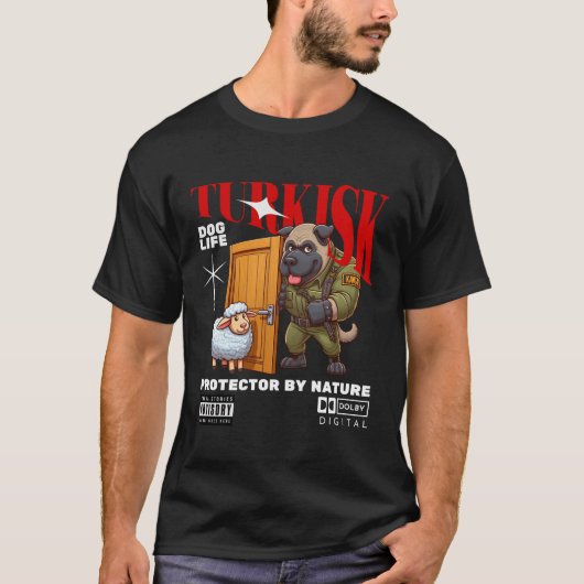 Turkish Kangal protector T-shirt (Voorkant)