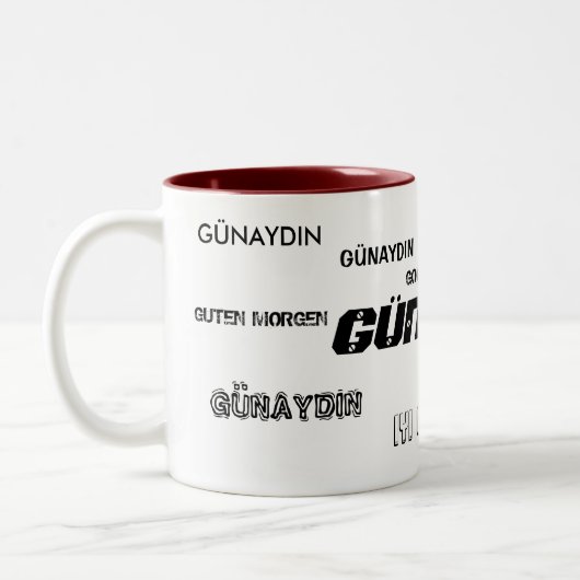 Turkiye Bardak Tweekleurige Koffiemok (Links)