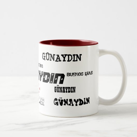 Turkiye Bardak Tweekleurige Koffiemok (Rechts)