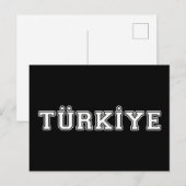 Türkiye Briefkaart (Voorkant / Achterkant)