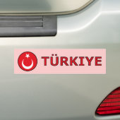 Turkiye Bumpersticker (Op auto)