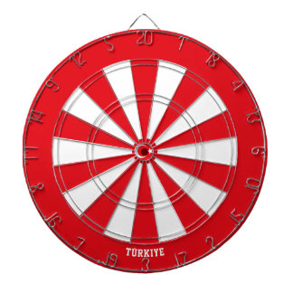 Türkiye Flag Patriot's Bullseye Dartbord