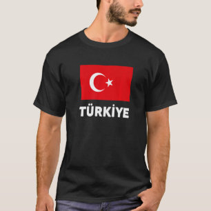 Türkiye Flag Turkey Flag T-shirt