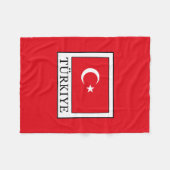 Türkiye Fleece Deken (Voorkant (Horizontaal))