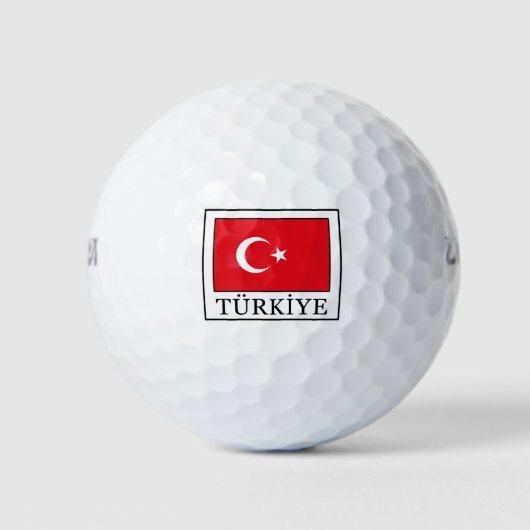 Türkiye Golfballen (Voorkant)