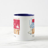 Türkiye Istanboel  Vlag Turkije Souvenir Mok (Midden)