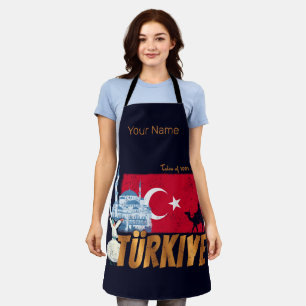 Türkiye Istanboel Vlag Turkije Souvenir Schort