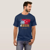 Türkiye Istanboel  Vlag Turkije Souvenir T-shirt (Voorkant volledig)