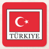 Türkiye Kartonnen Onderzetters (Voorkant)