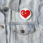 Turkiye Love Ronde Button 5,7 Cm (In situ)