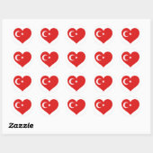 Turkiye Love Ronde Sticker (Vel)
