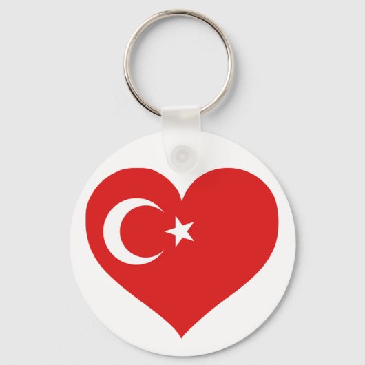 Turkiye Love Sleutelhanger (Voorkant)